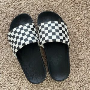 Vans Checkered Slides